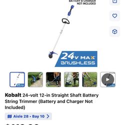 Kobalt String Trimer 12 Inch 