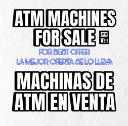 SELLING CHEAP ATM MACHINES VENDO ATM MACHINAS BARATAS