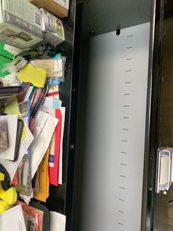 HON Brand Black 2 Drawer Lateral File Cabinet