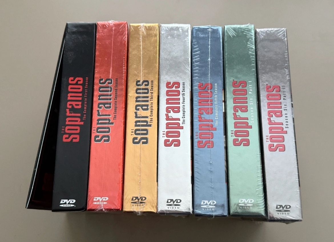 Brand New The Sopranos HBO Max Full Complete Series DVD 