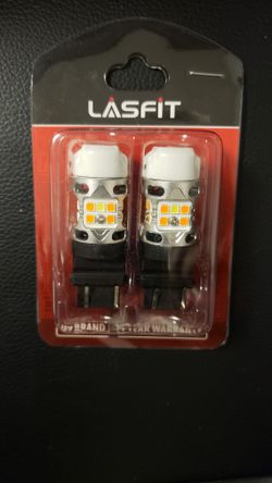3157 3057 4057 4157 Switchback CanBus LED Bulbs Front Turn Signal Lights | Error Free Anti Hyper Flash, T3 Series
