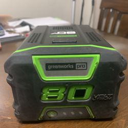 Greenworks Pro 80 Volts Lithium Battery 