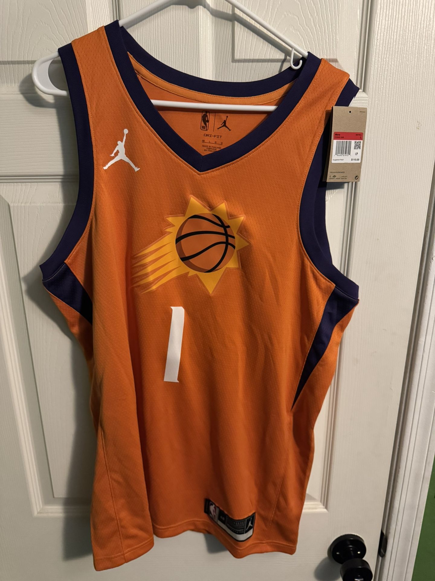 Suns Booker Jersey Size L And Xl