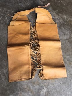 Heavy Duty Leather Chaps