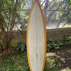 6’0 Hand Shaped Surfboard