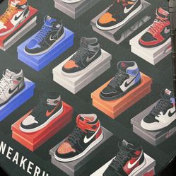 Sneaker Wall Art