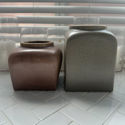 Studio McGee Ceramic Vases, Set Of 2