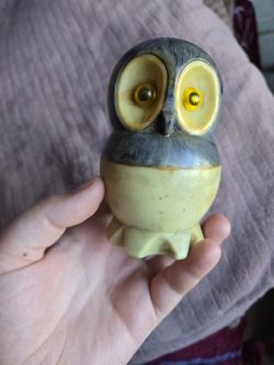 Vintage Owl Paperweight