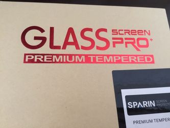 New iPad 9.7" (2018 & 2017) / iPad Pro 9.7 Screen Protector, SPARIN Tempered Glass Screen Protector - Apple Pencil Compatible/High Definition/Scratch