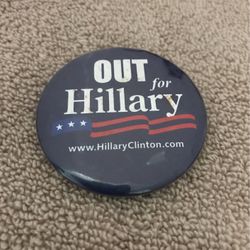 Hillary Clinton Campaign Badge