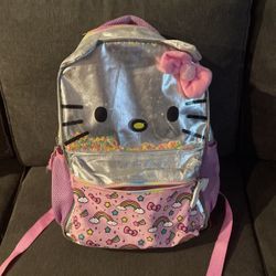 Hello Kitty Backpack And Matching Lunch Bag