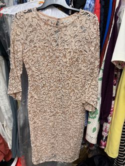 Women’s Marina pink sequence dress size 6 $20