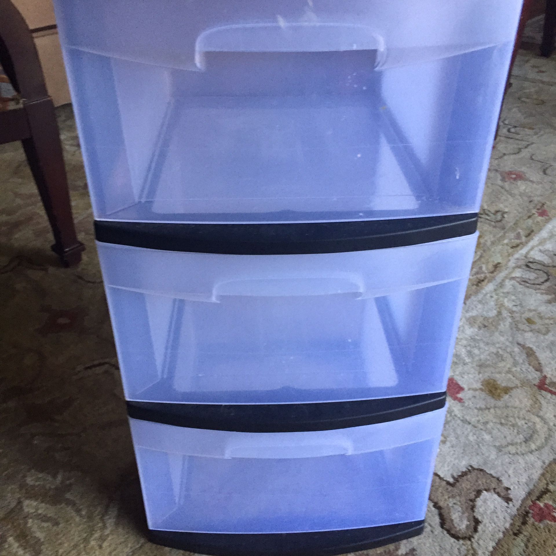 Plastic storage container selling for $10