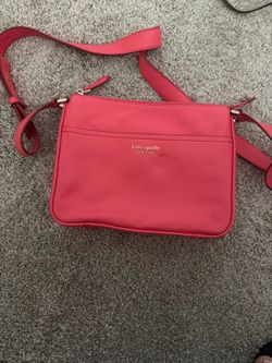 Kate Spade New York Pink Leather Crossbody Bag