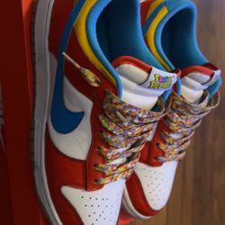 Mens Nike Dunk Fruity Pebbles size 8.5 (Read Description 