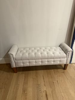 Bench With Storage $45
