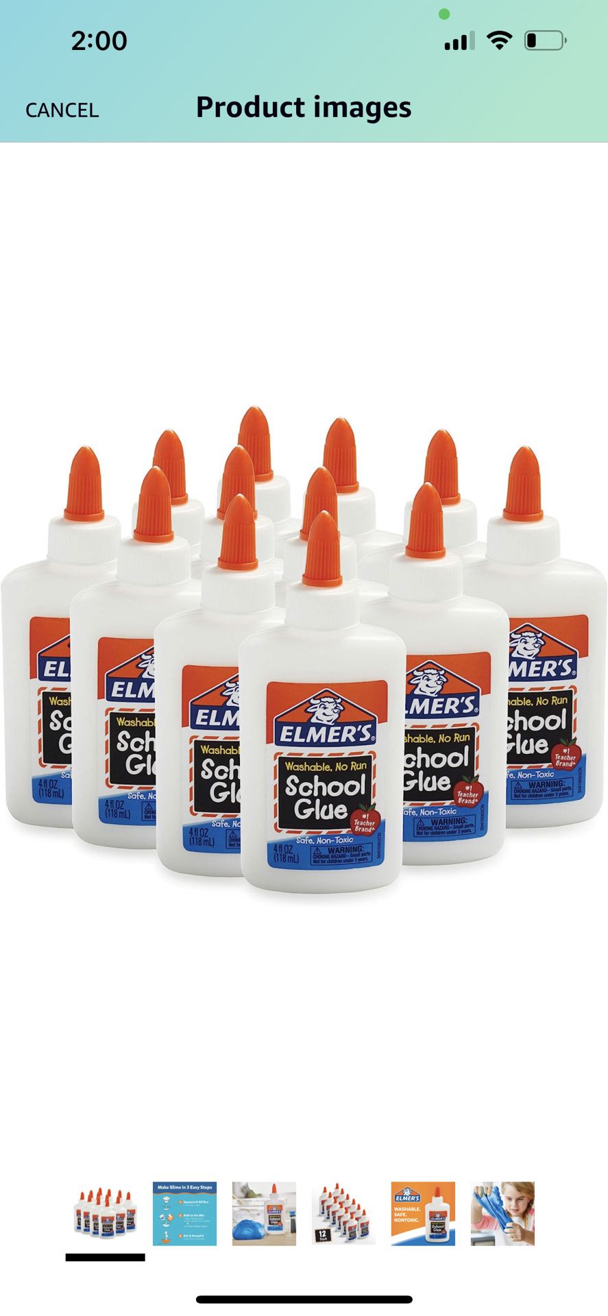 Elmers Washable, And No Run School Glue for Sale in Albuquerque, NM -  OfferUp