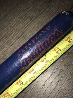 1994 Cleveland Indians Baseball bat