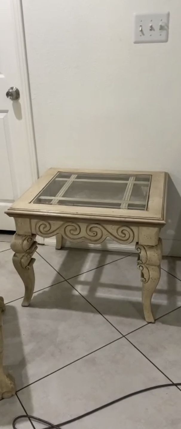 Antique Colonial Style Tables 