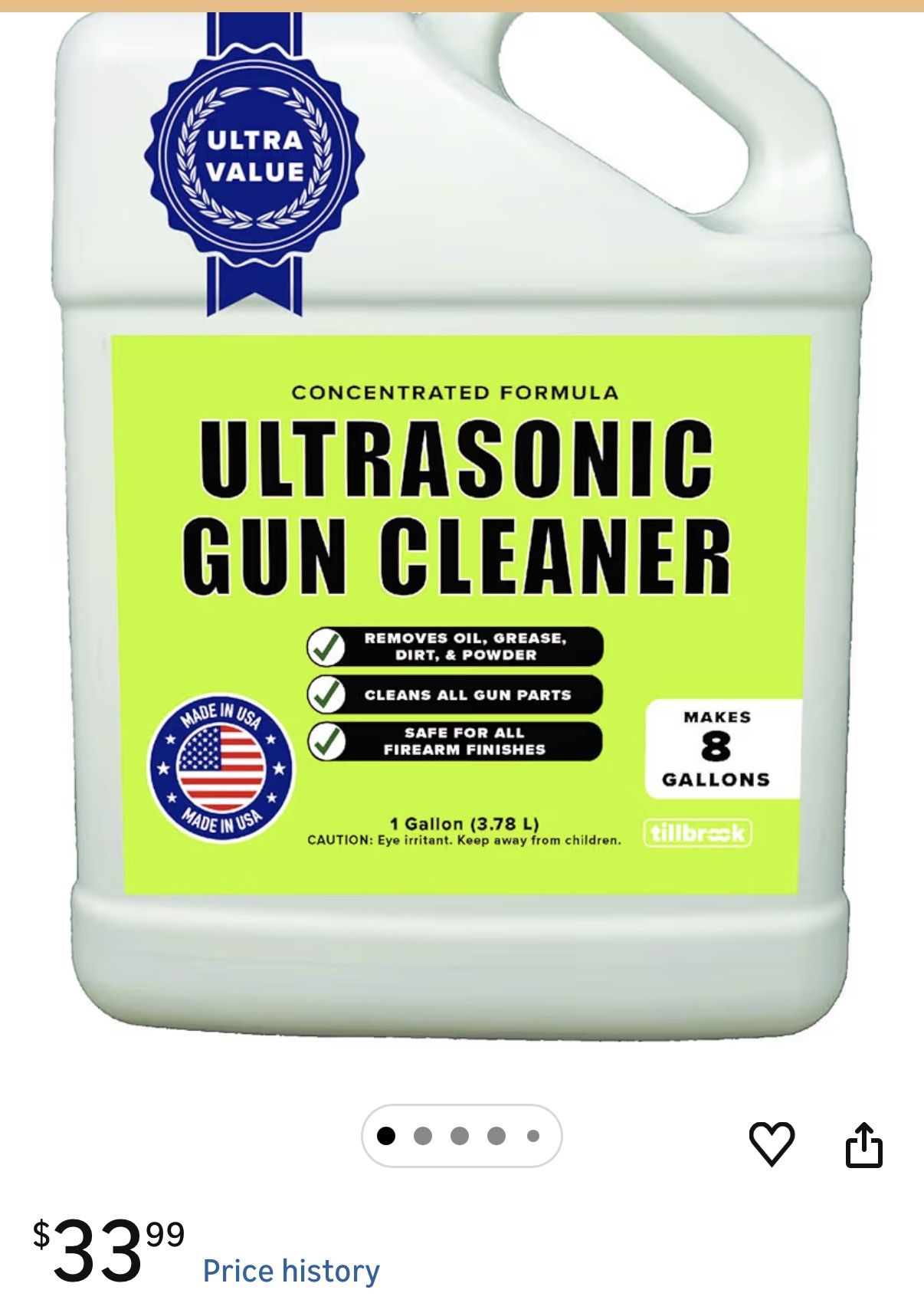 UltraSonic Gun Cleaner