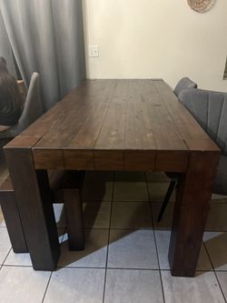 bro solid wood table