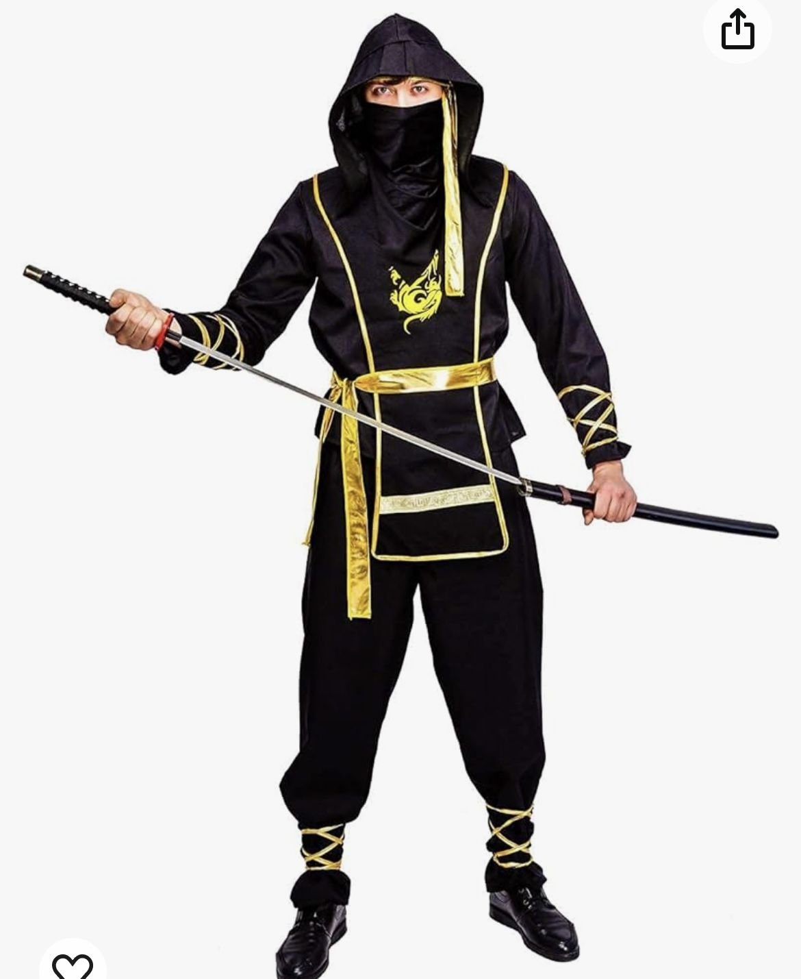 Men’s Adult Ninja Costume 