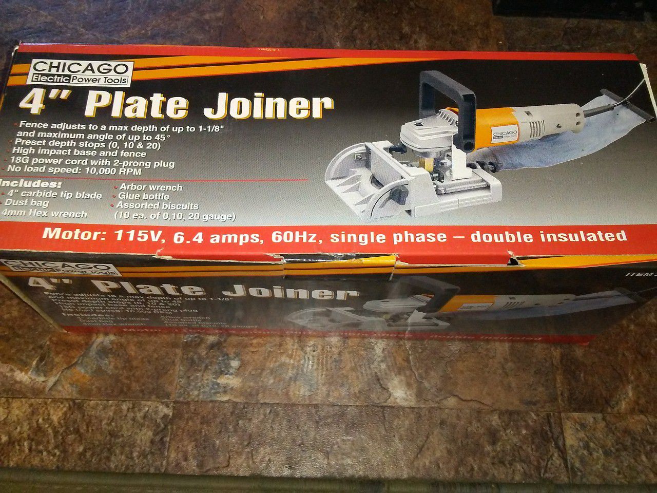 4" plate joiner