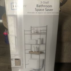 3 Shelf Bathroom Space Saver 