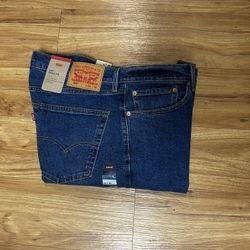 New Levis 505 Blue 36x30