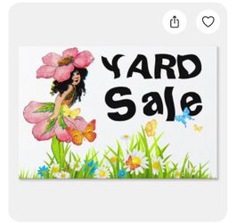 Yard sale Friday 9/18 and Saturday