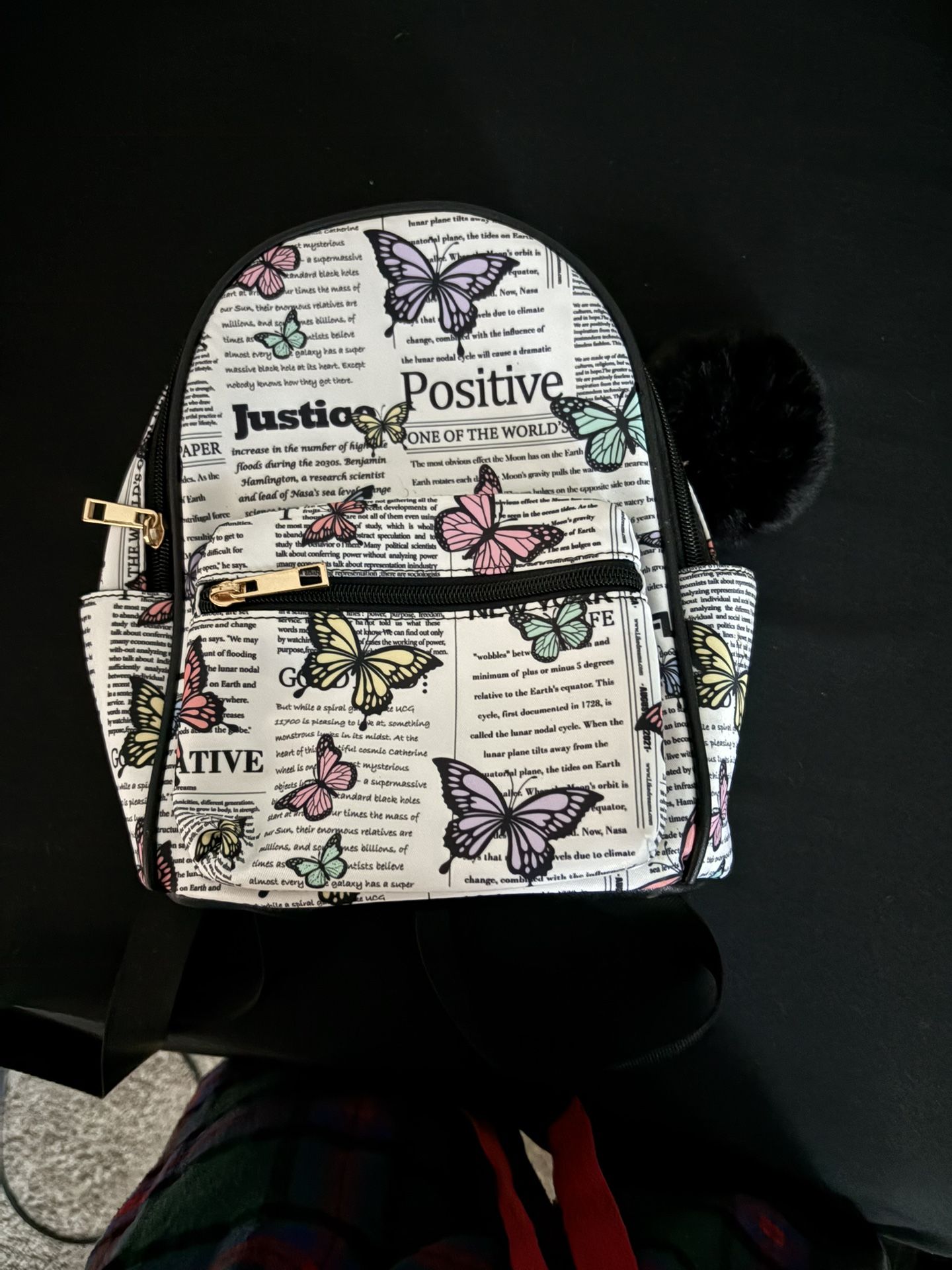 Justice Butterfly Backpack