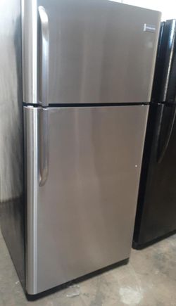 Frigidaire Top Mount Stainless Steel Refrigerator
