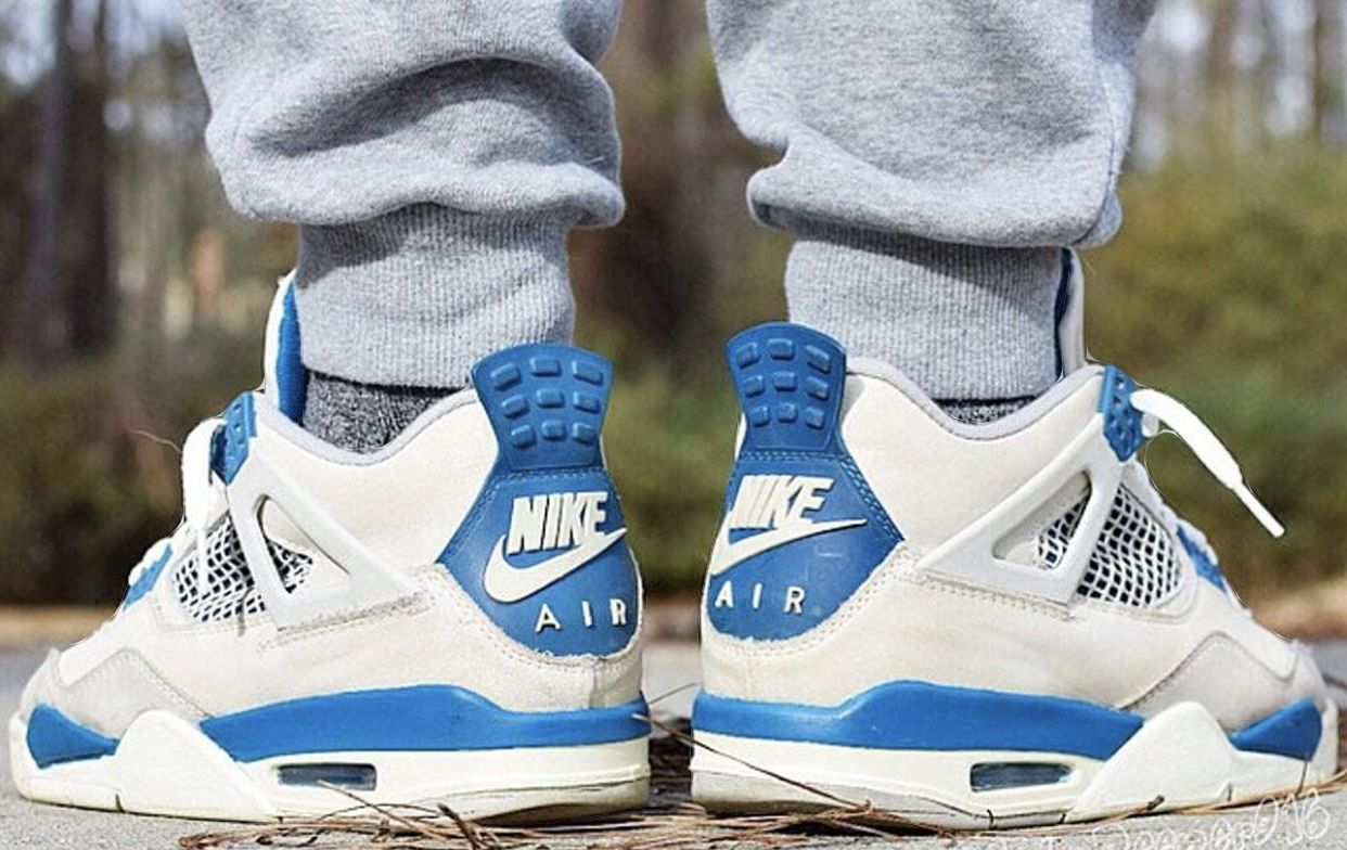 Jordan 4 Military Blue