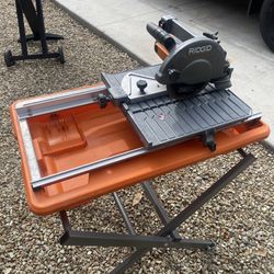 Rigid 7” Tile Saw