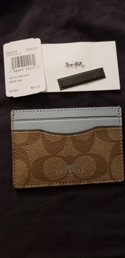 Coach card holder