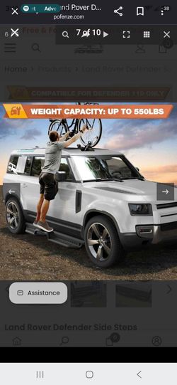 Land Rover Defender Side Steps