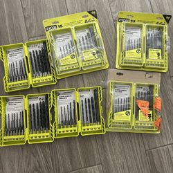 Drill Bit Sets Brand New 