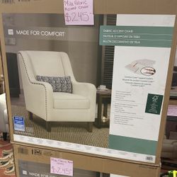 True Innovations Mila Fabric Armchair Accent 