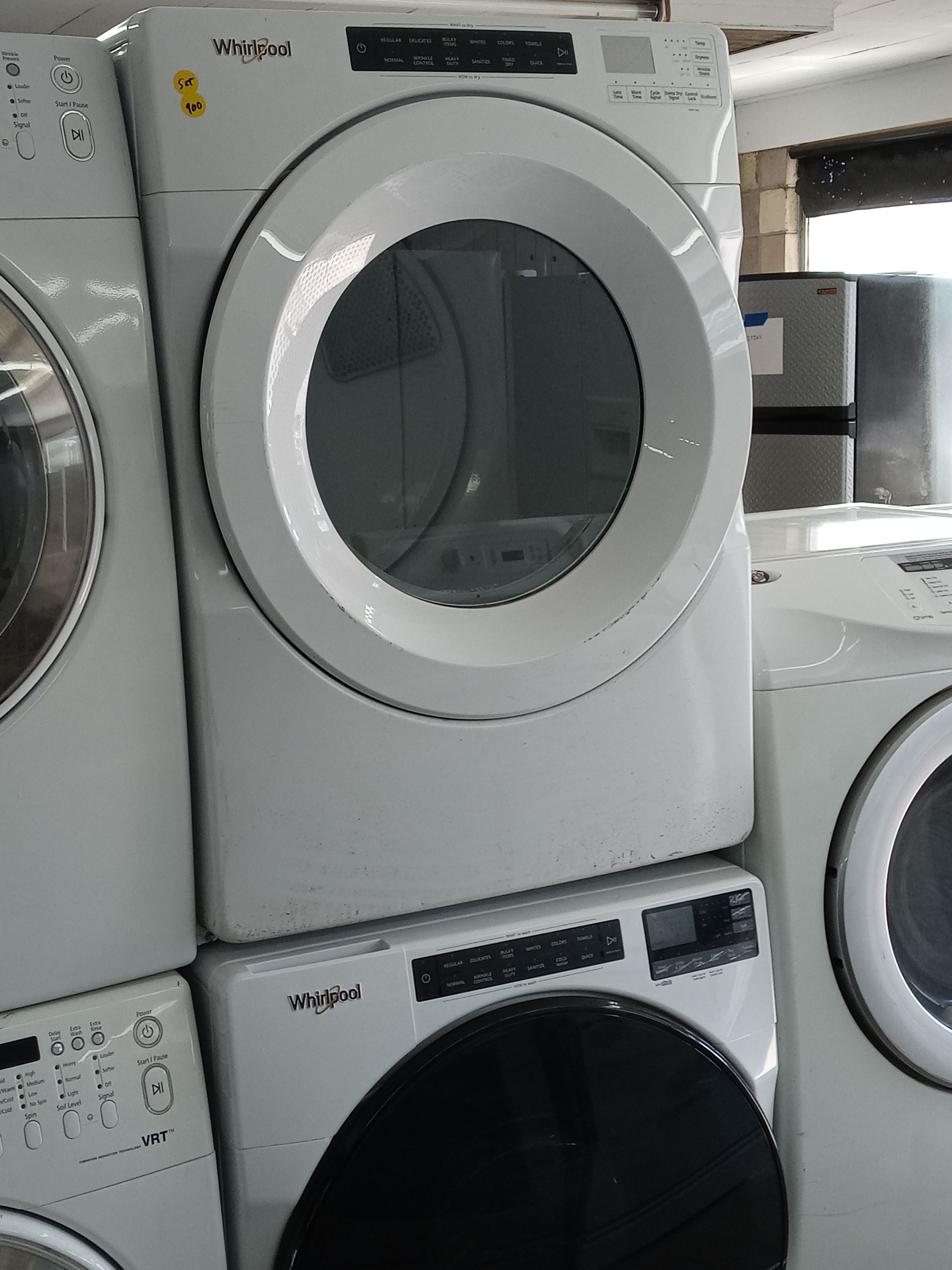 Whirlpool stackable front load washer and dryer set - Free delivery