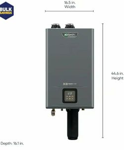 AO Smith Tankless Hot Water Heater