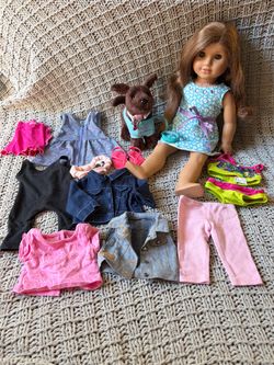 American girl doll and accessories