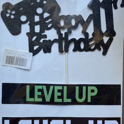 Video Game Cake Topper