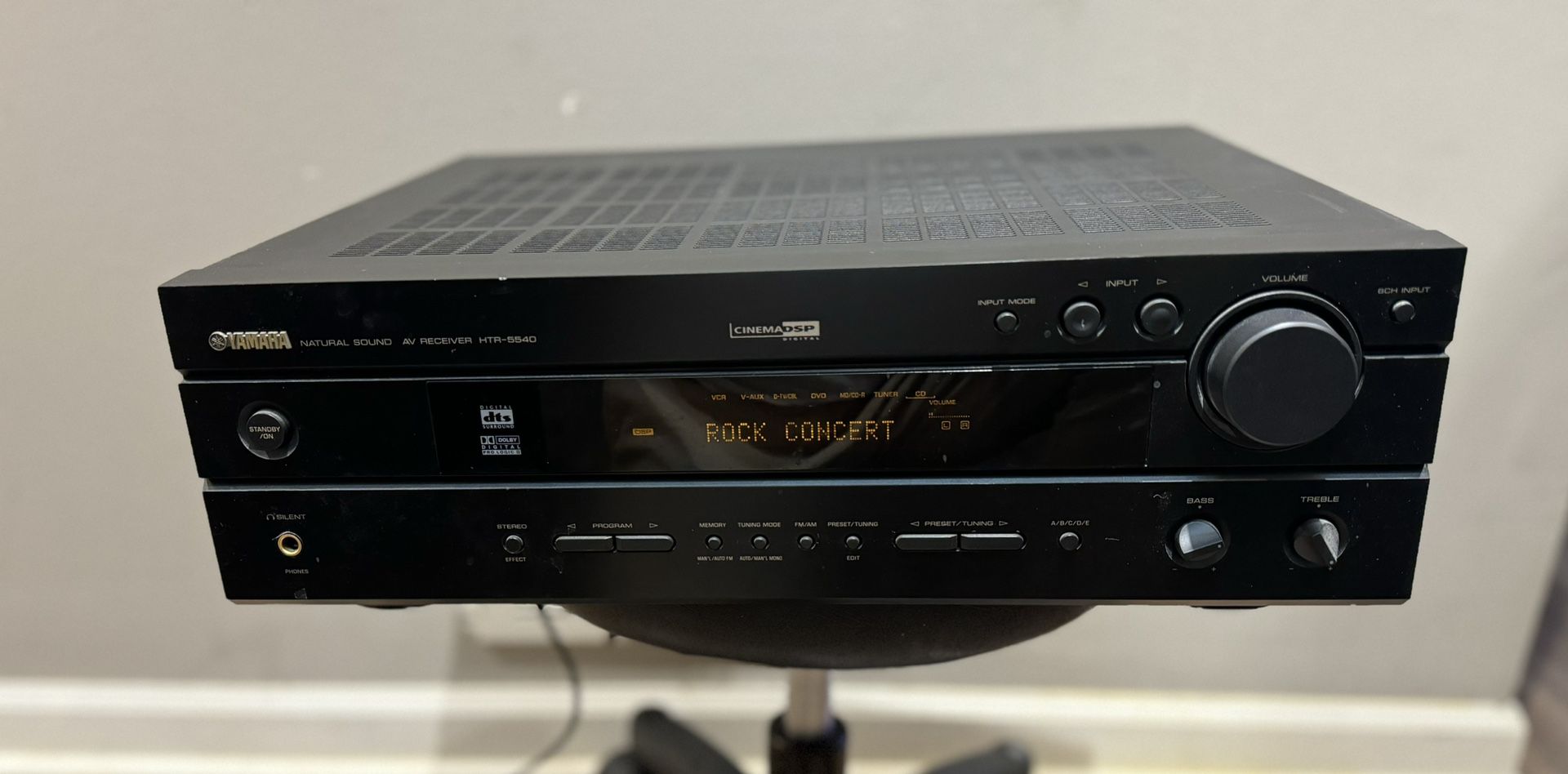 Genuine Yamaha (HTR-5540) HiFi Stereo 5.1 Channel Home Audio AMFM Receiver no remote 
