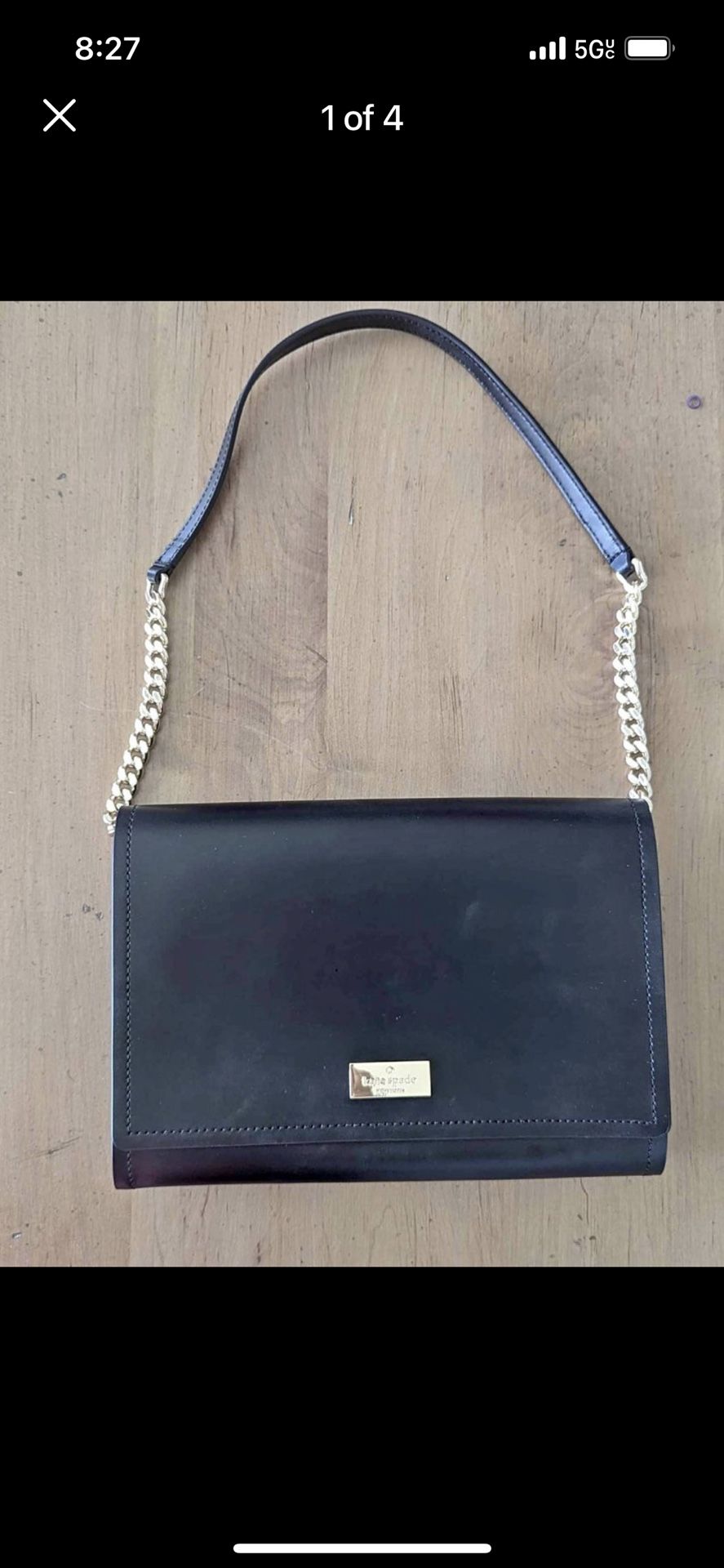 Kate Spade Arbour Hill Angelea Leather Shoulder Bag/Clutch