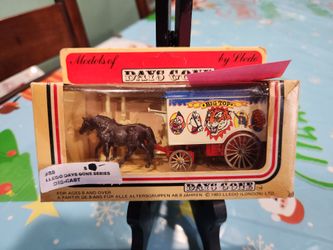 Vintage Models Of Days Gone By Ledo Big Top Circus Horse Carriage 