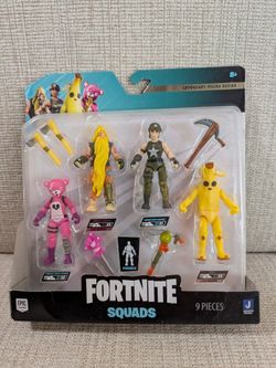 NEW Fortnite Squads 9-Piece Micro Legendary Series Set (Sealed)