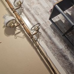 Old Fashion Lamp From Ceiling To Floor 