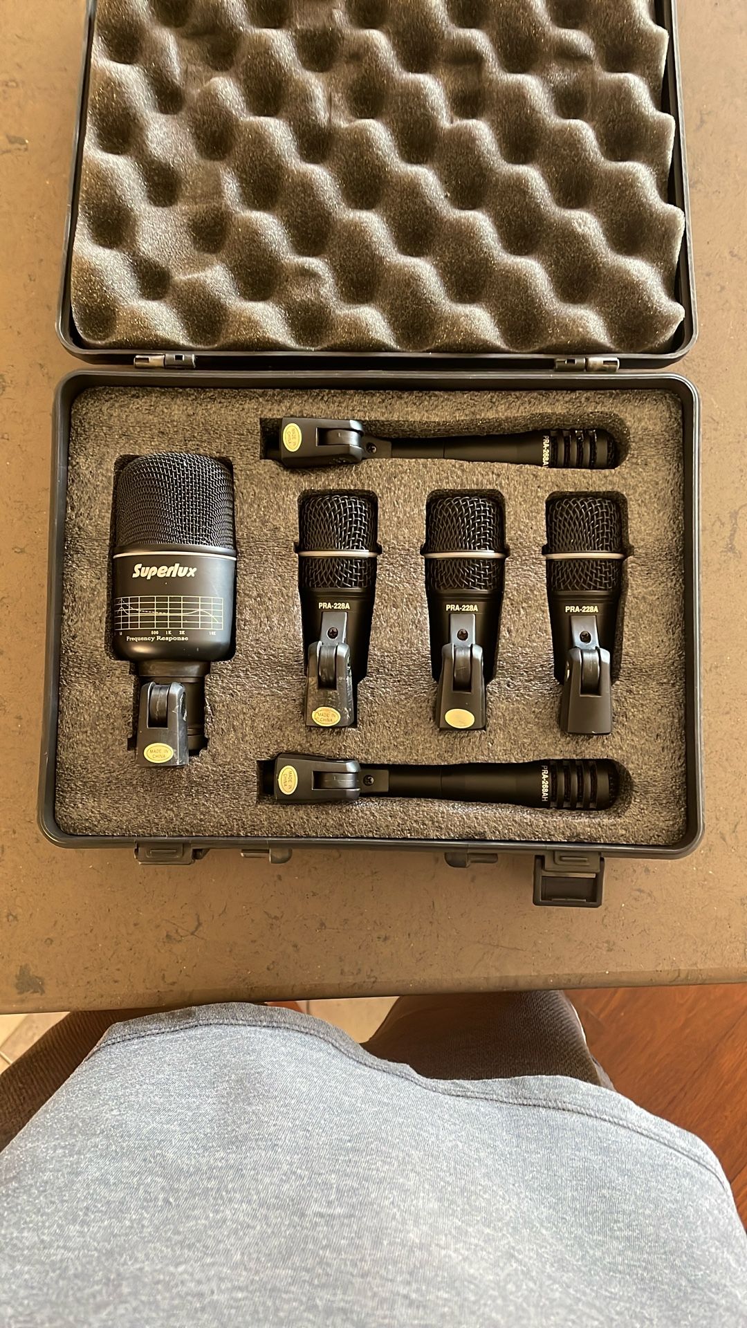 Superlux DRK-E4C2 Drum Microphone Set