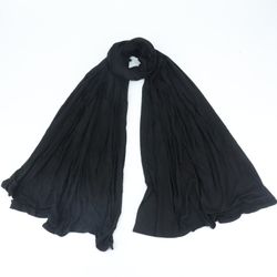 Womens Black Premium Jersey Hijab