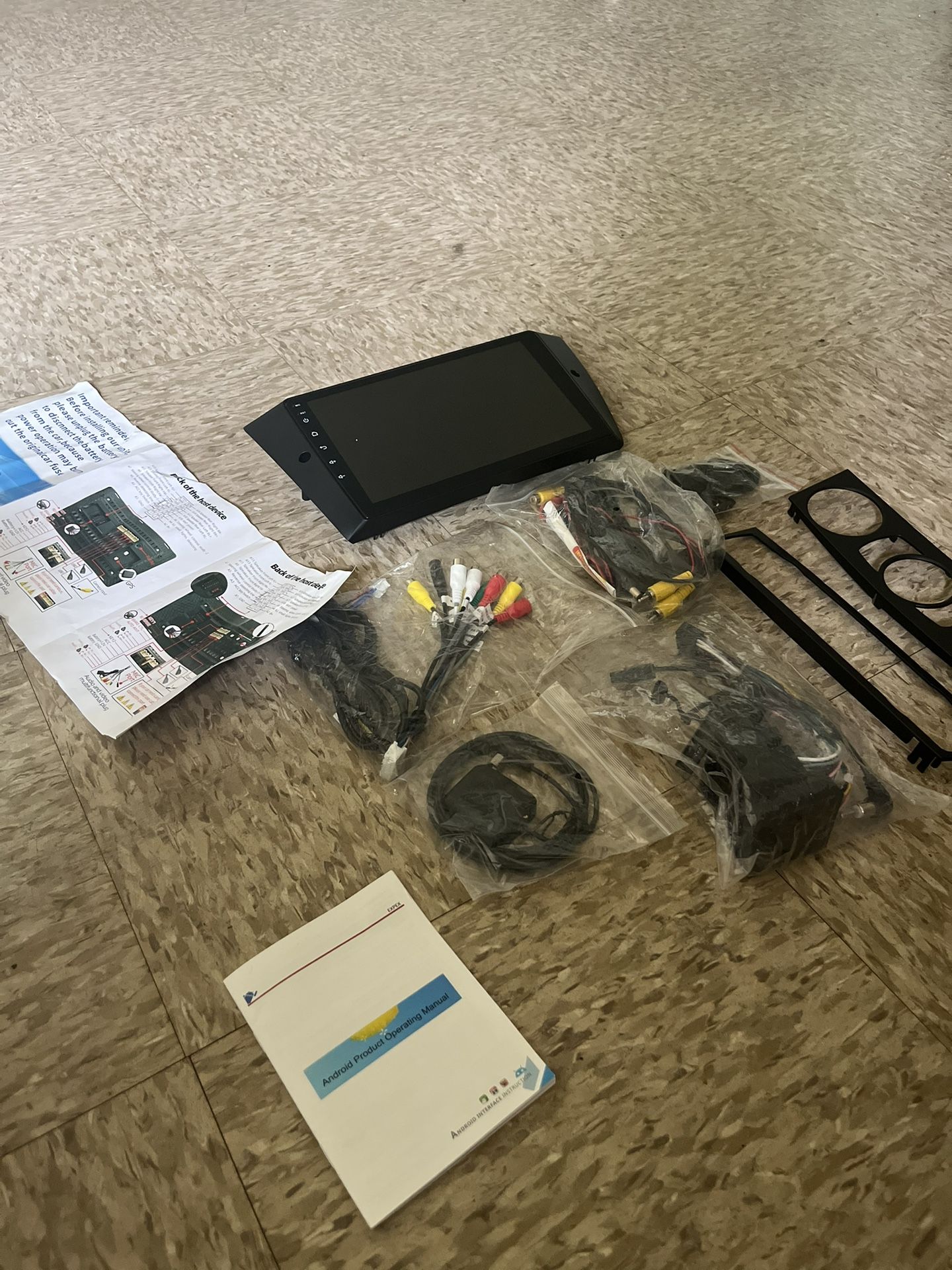 Android Car Stereo System With GPS Back Camera Etc